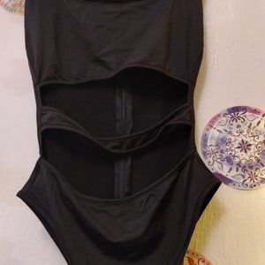 Cut out midriff bodysuit - NWOT
